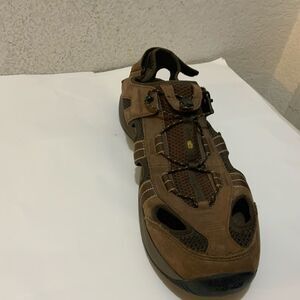 Teva Churnium Tarmac Brown Suede Outdoor Hiking Comfort Shocpad Shoes Size 14